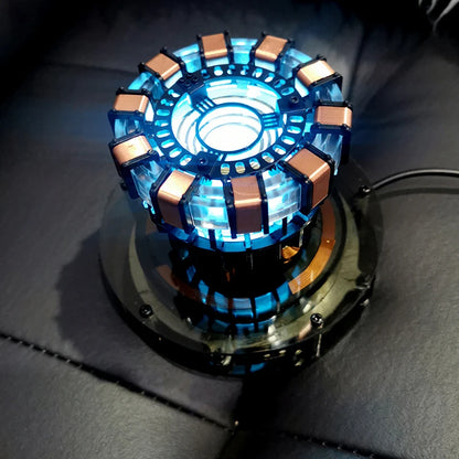 Levitating Arc Reactor LED Lamp | Magnetic Iron Man-Inspired Decor