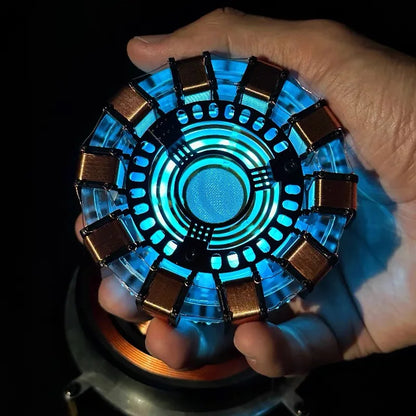 Levitating Arc Reactor LED Lamp | Magnetic Iron Man-Inspired Decor